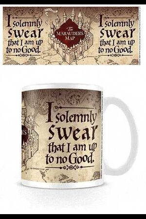 HARRY POTTER TAZA SENSITIVA AL CALOR MARAUDER´S MAP                        