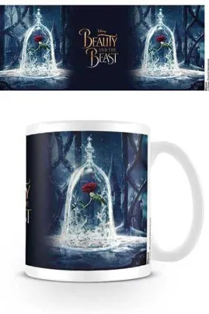 LA BELLA Y LA BESTIA TAZA ENCHANTED ROSE                                   
