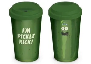 RICK Y MORTY VASO DE VIAJE 340 ML I´M PICKLE RICK                          