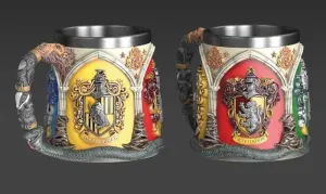 HARRY POTTER TAZA HOGWARTS HOUSES                                          