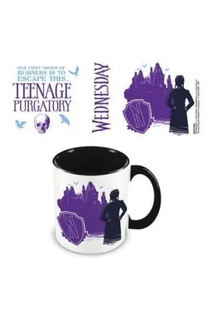 WEDNESDAY TAZA 315 ML MIÉRCOLES PURGATORIO ADOLESCENTE