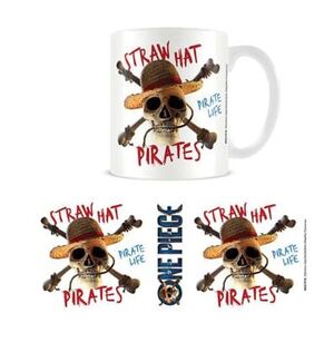 ONE PIECE LIVE ACTION TAZA STRAW HAT PIRATE EMBLEM