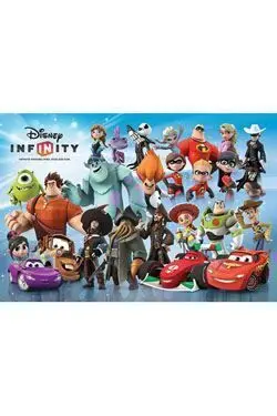 DISNEY INFINITY POSTER CHARACTER MONTAGE 61 X 91 CM                        