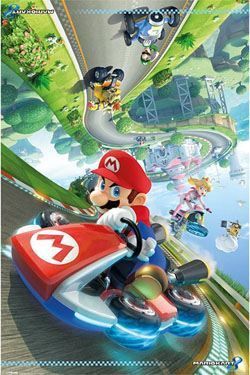 MARIO KART 8 POSTER FLIP POSTER 61 X 91 CM                                 