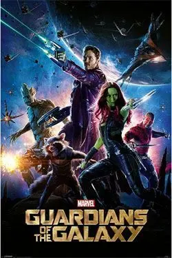 GUARDIANES DE LA GALAXIA POSTER ONE SHEET 61 X 91 CM                       