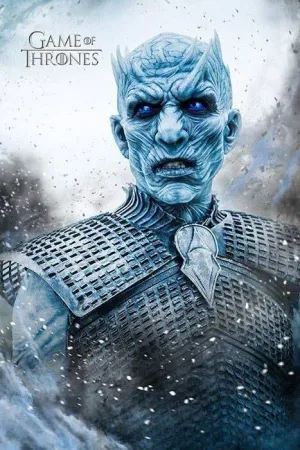POSTER JUEGO DE TRONOS NIGHT KING 61 X 91 CM                               