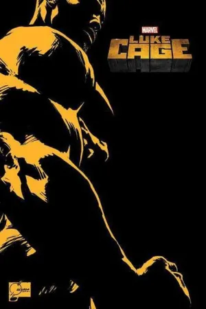 POSTER LUKE CAGE POWER MAN 61 X 91 CM                                      