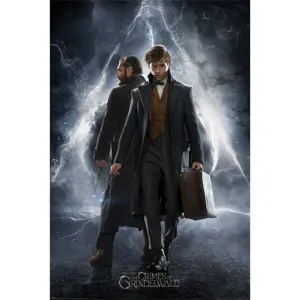 POSTER ANIMALES FANTASTICOS THE CRIMES OF GRINDELWALD 61 X 91 CM           