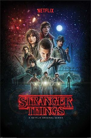 POSTER STRANGER THINGS ONE SHEET 61 X 91.5 CM                              