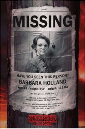 POSTER STRANGER THINGS BARB MISSING 61 X 91.5 CM                           