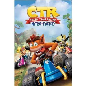 POSTER CRASH BANDICOOT TEAM RACING 61 X 91 CM                              
