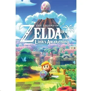 POSTER THE LEGEND OF ZELDA LINK´S AWAKENING 61 X 91 CM