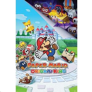 POSTER PAPER MARIO THE ORIGAMI KING 61 X 91 CM