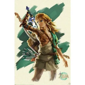 POSTER THE LEGEND OF ZELDA TEARS OF THE KINGDOM LINK 61 X 91 CM POSTER THE LEGEND OF ZELDA TEARS OF THE KINGDOM LINK 61 X 91 CM