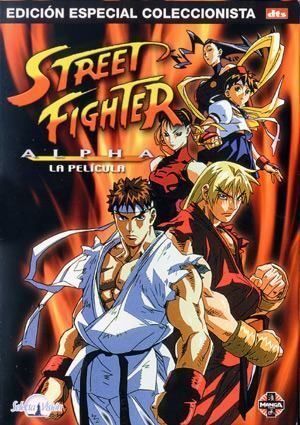DVD STREET FIGHTER ALPHA LA PELICULA                                       