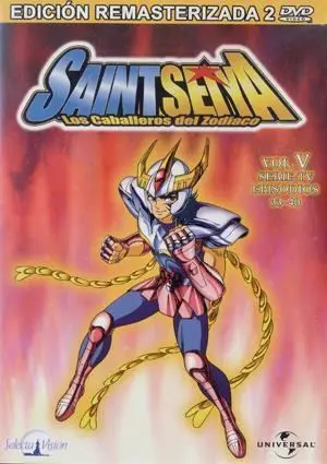 DVD LOS CABALLEROS DEL ZODIACO LA SERIE #05                                