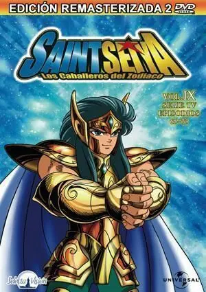 DVD LOS CABALLEROS DEL ZODIACO LA SERIE #09                                