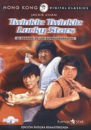 DVD TWINKLE TWINKLE LUCKY STARS - JACKIE CHAN REMASTERIZADA                