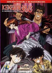 DVD KENSHIN EL GUERRERO SAMURAI VOL.3                                      