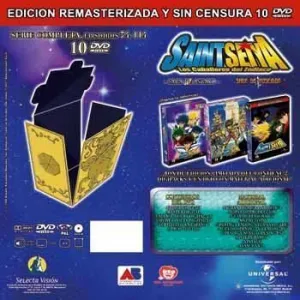 DVD LOS CABALLEROS DEL ZODIACO SAGAS ASGARD + POSEIDON (ED. INTEGRA 10 DVD)