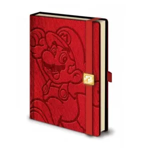 SUPER MARIO LIBRETA PREMIUM A5 MARIO