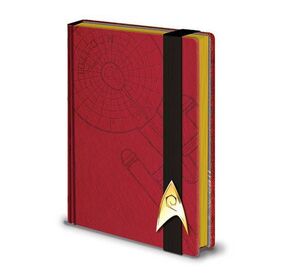 STAR TREK LIBRETA PREMIUM A5 ENGINEERING RED