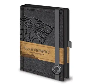 JUEGO DE TRONOS LIBRETA PREMIUM A5 STARK