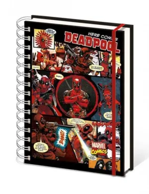 DEADPOOL LIBRETA A5 MARVEL COMICS