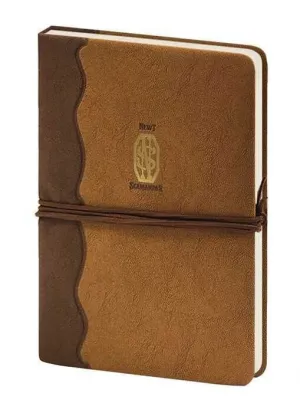 ANIMALES FANTASTICOS LIBRETA PREMIUM A5 NEWT SCAMANDER LOGO