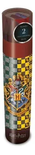 HARRY POTTER PACK 10 LAPICES DE COLORES HOGWARTS