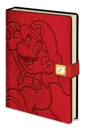SUPER MARIO LIBRETA A5 JUMP