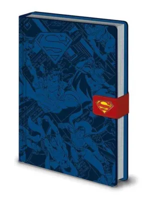 SUPERMAN MONTAGE LIBRETA PREMIUM A5 DC COMICS