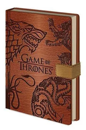 JUEGO DE TRONOS LIBRETA PREMIUM A5 SIGILS