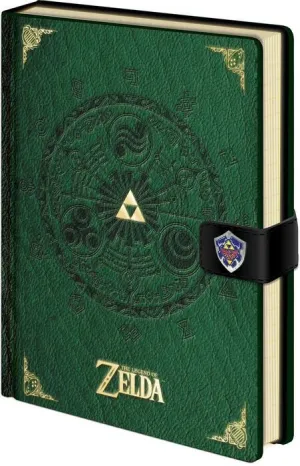 THE LEGEND OF ZELDA LIBRETA A5 TRIFORCE NEW VERSION