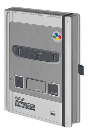 NINTENDO LIBRETA PREMIUM A5 SNES