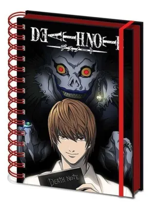 DEATH NOTE NOTEBOOK ANILLAS A5 SHADOW