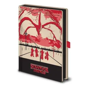 STRANGER THINGS LIBRETA PREMIUM A5 LIGHT UP
