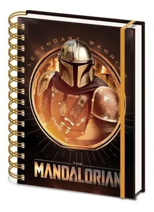 STAR WARS THE MANDALORIAN NOTEBOOK ANILLAS A5 BOUNTY HUNTER