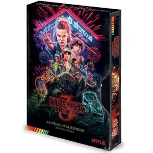 STRANGER THINGS LIBRETA PREMIUM A5 VHS (S3)