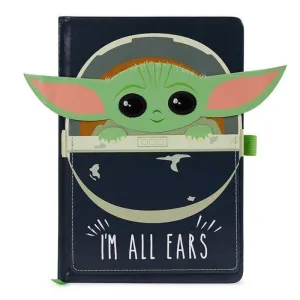 STAR WARS THE MANDALORIAN LIBRETA PREMIUM A5 I'M ALL EARS CRIB