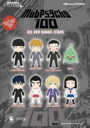MOB PSYCHO 100 MINI FIGURAS 8 CM PVC SURTIDO