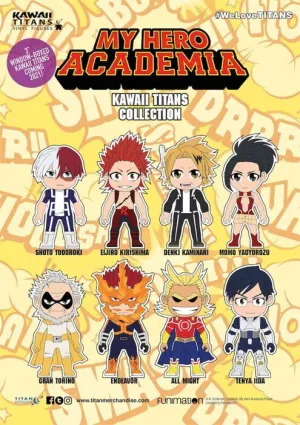 MY HERO ACADEMIA MINI FIGURAS 8 CM PVC SURTIDO