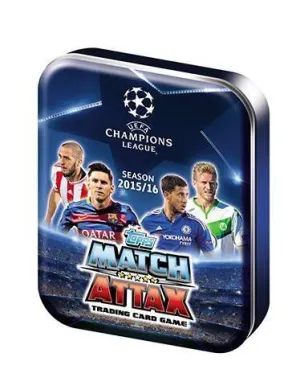 TOPPS CHAMPIONS LEAGUE CARTAS 2015/16 MINI LATA                            