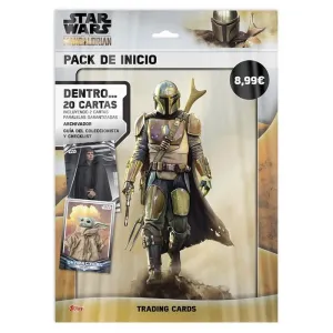 STAR WARS THE MANDALORIAN CARTAS COLECCIONABLES PACK DE INICIO