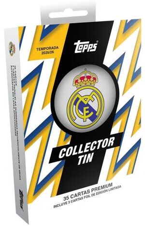 2025/26 TOPPS REAL MADRID COLLECTOR TIN