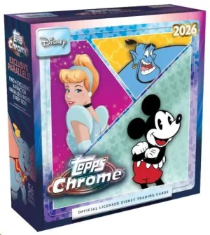 DISNEY MEGA BOX DISNEY 2026 TOPPS EUROPE