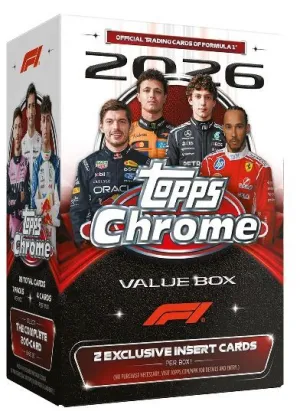 TOPPS CHROME 2026 FORMULA 1 VALUE BOX