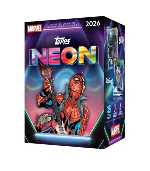 MARVEL TOPPS NEON 2026 ( 7 SOBRES )