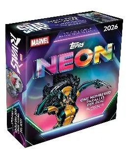 MARVEL TOPPS NEON 2026