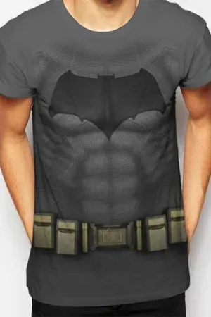 BATMAN VS SUPERMAN CAMISETA CHICO SUBLIMATION BATMAN COSTUME T-L           